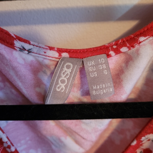 Asos Puff Sleeve Floral Top - Picture 3 of 4